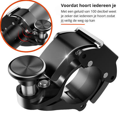 Bicycle Bell 100 dB Aluminum Tool-Free Clamp
