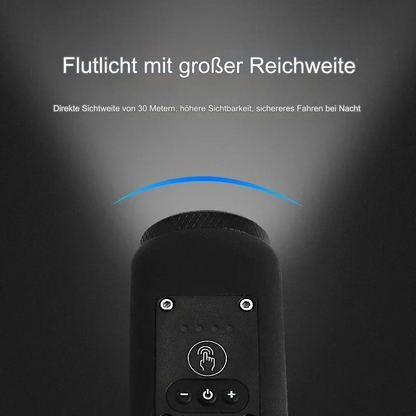Bicycle Horn 110dB LED Light USB Rechargeable