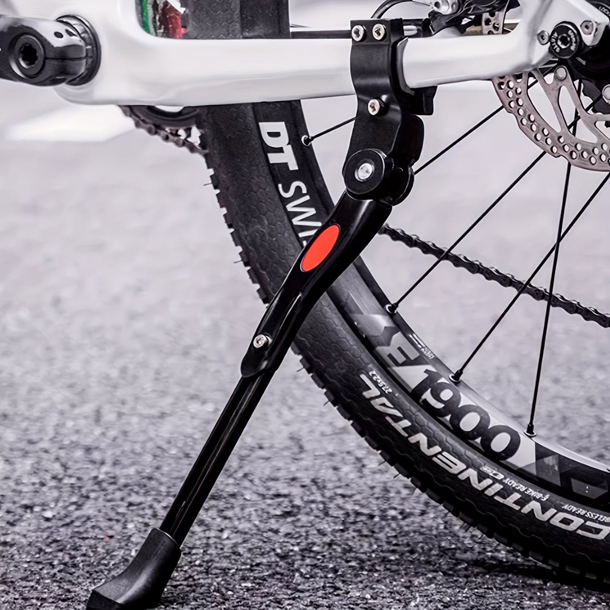 Bicycle Kickstand Height-Adjustable Aluminum Stable Support