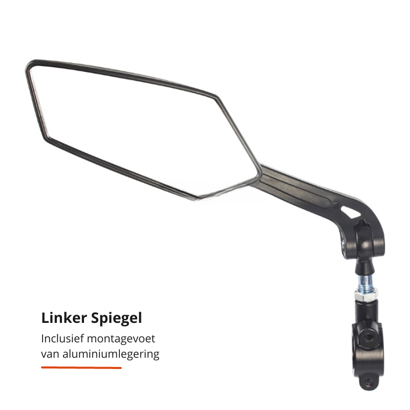 Bicycle Mirror 360° Rotating Universal Handlebar Mount