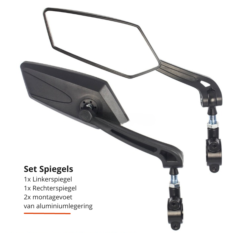 Bicycle Mirror 360° Rotating Universal Handlebar Mount