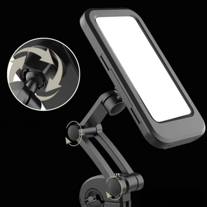 Bicycle Phone Holder Waterproof Shockproof 360° Rotating