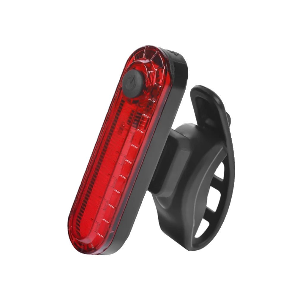 Bicycle Rear Light USB-Rechargeable LED Splash Resistant