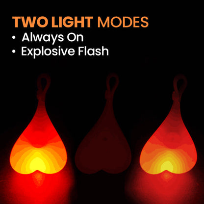 Bicycle Rear Light Waterproof LED Steady & Flashing