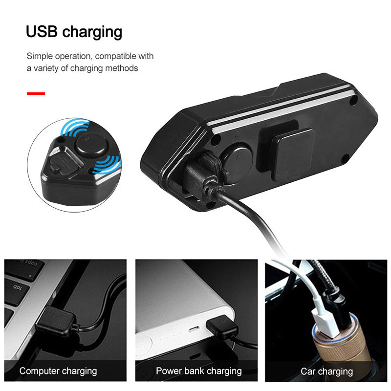 Bicycle Rear Light Wireless Remote & Turn Signals