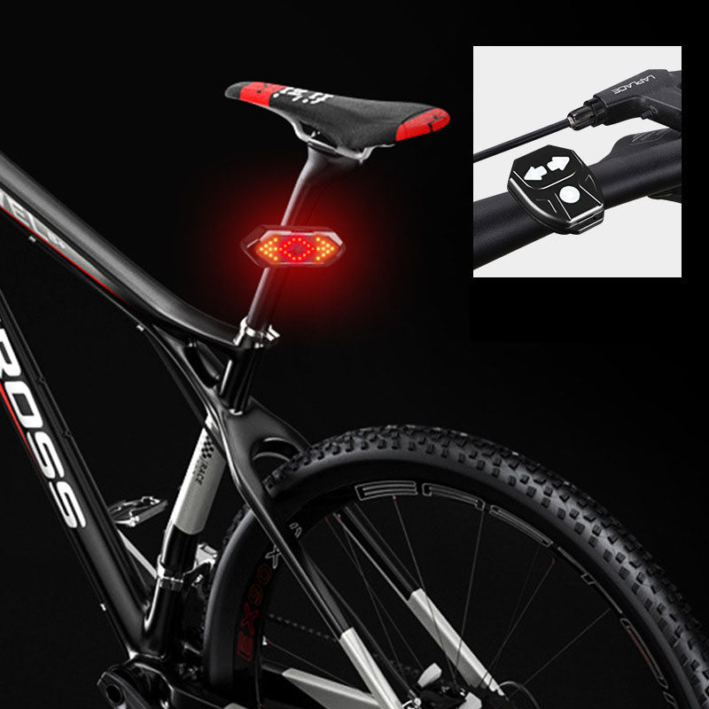 Bicycle Rear Light Wireless Remote & Turn Signals