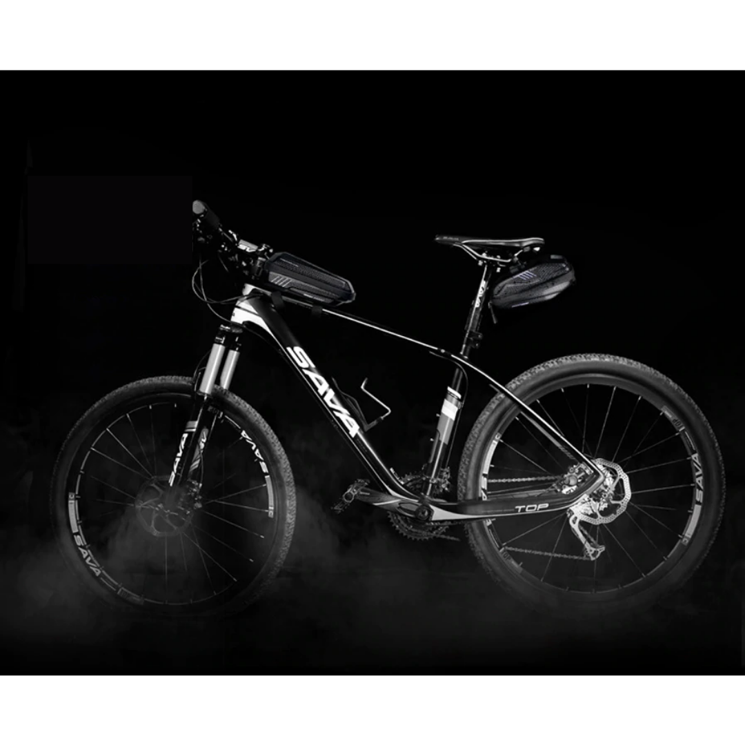 Bicycle Saddle Bag Quick-Release Hard Shell Waterproof & Shock-Resistant