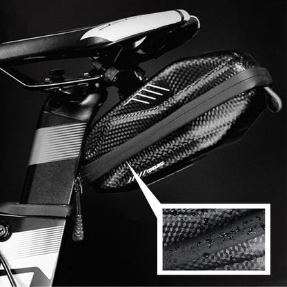 Bicycle Saddle Bag Quick-Release Hard Shell Waterproof & Shock-Resistant