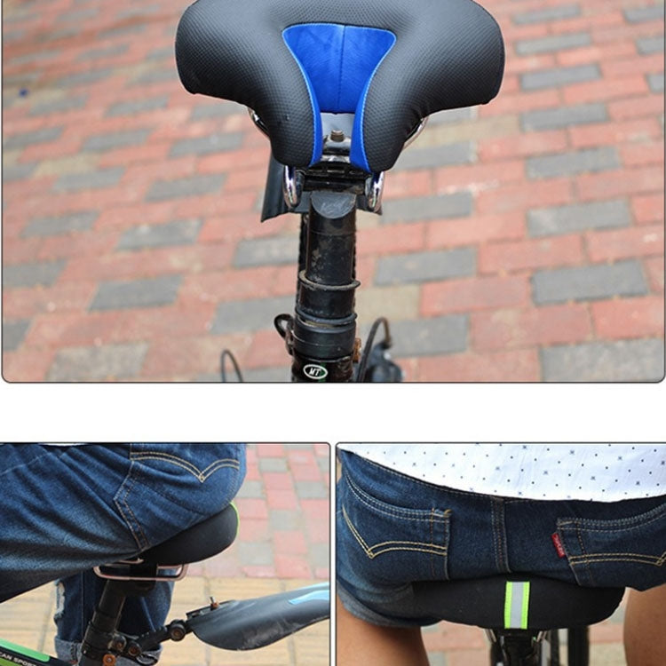 Bicycle Saddle Noseless Ergonomic Foam-Padded Double Spring Suspension