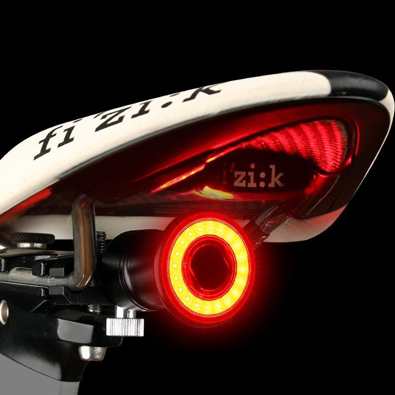 Bicycle Taillight Automatic Brake Detection Rechargeable 8-12 Hour