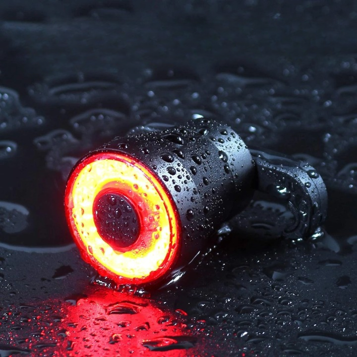 Bicycle Taillight Automatic Brake Detection Rechargeable 8-12 Hour