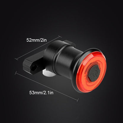 Bicycle Taillight Automatic Brake Detection Rechargeable 8-12 Hour
