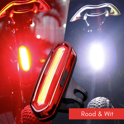 Bicycle Taillight USB Rechargeable Wide Angle