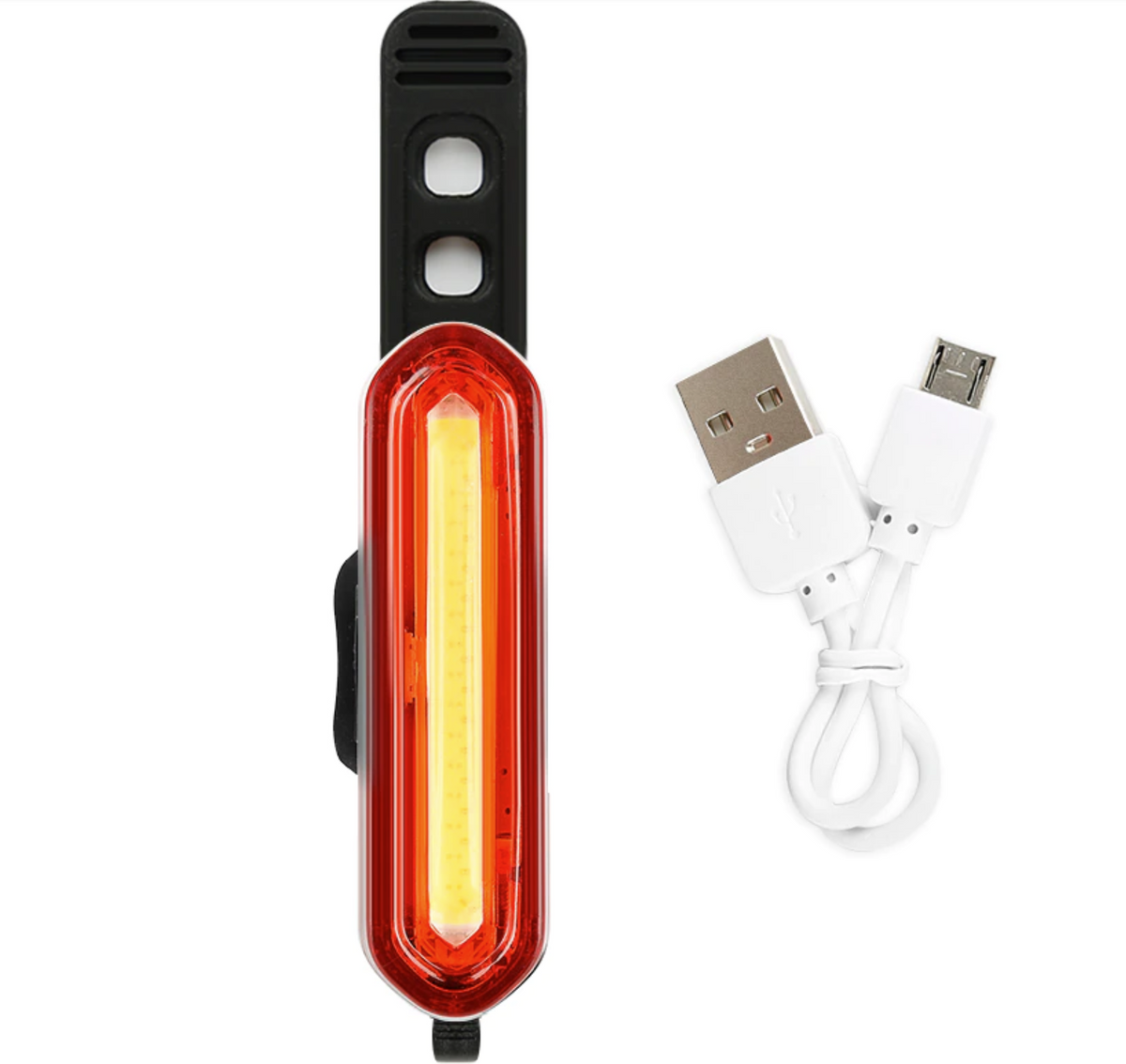 Bicycle Taillight USB Rechargeable Wide Angle