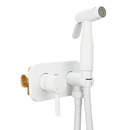 Bidet Sprayer Stainless Steel Hot & Cold Water 4.9 Ft Hose