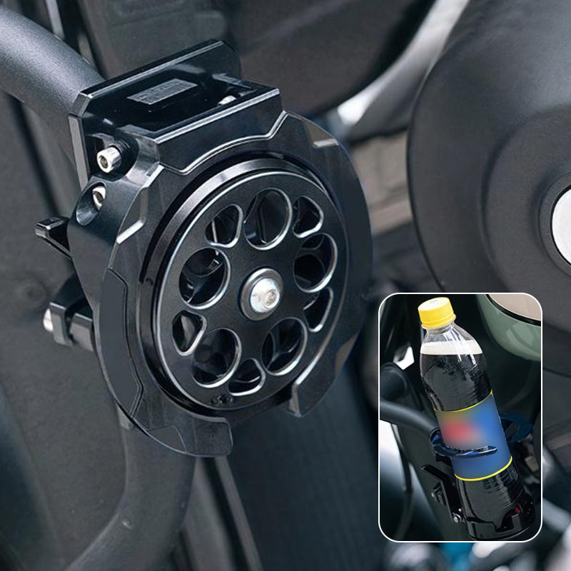 Bike Bottle Holder Aluminum Foldable & Anti-Theft Lock