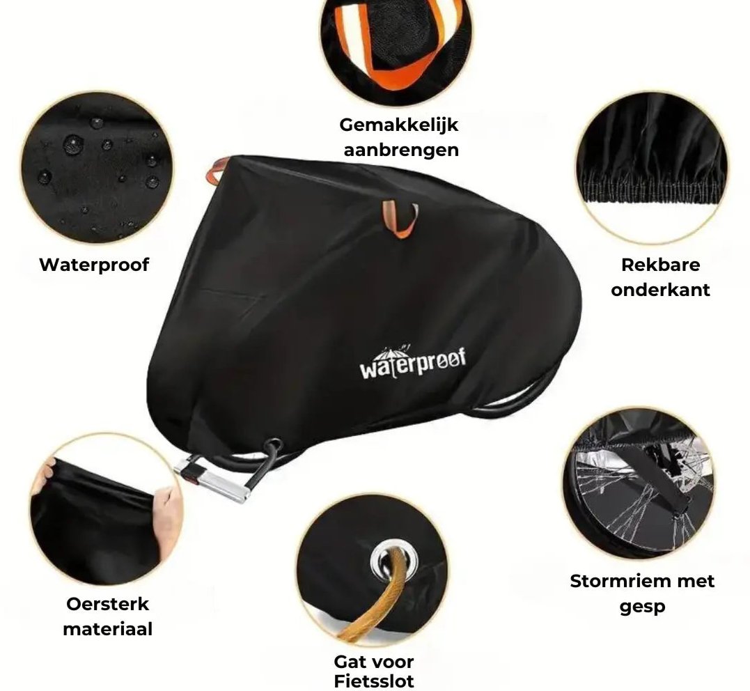 Bike Cover Waterproof & UV-Resistant Integrated Lock Opening