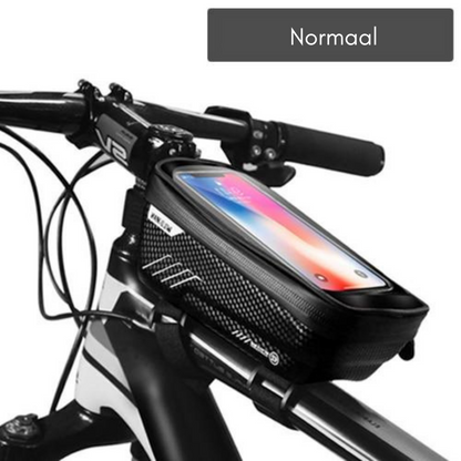 Bike Frame Bag Touchscreen Hard-Shell Splash-Proof