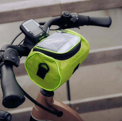 Bike Handlebar Bag Touchscreen Window Splash-Proof