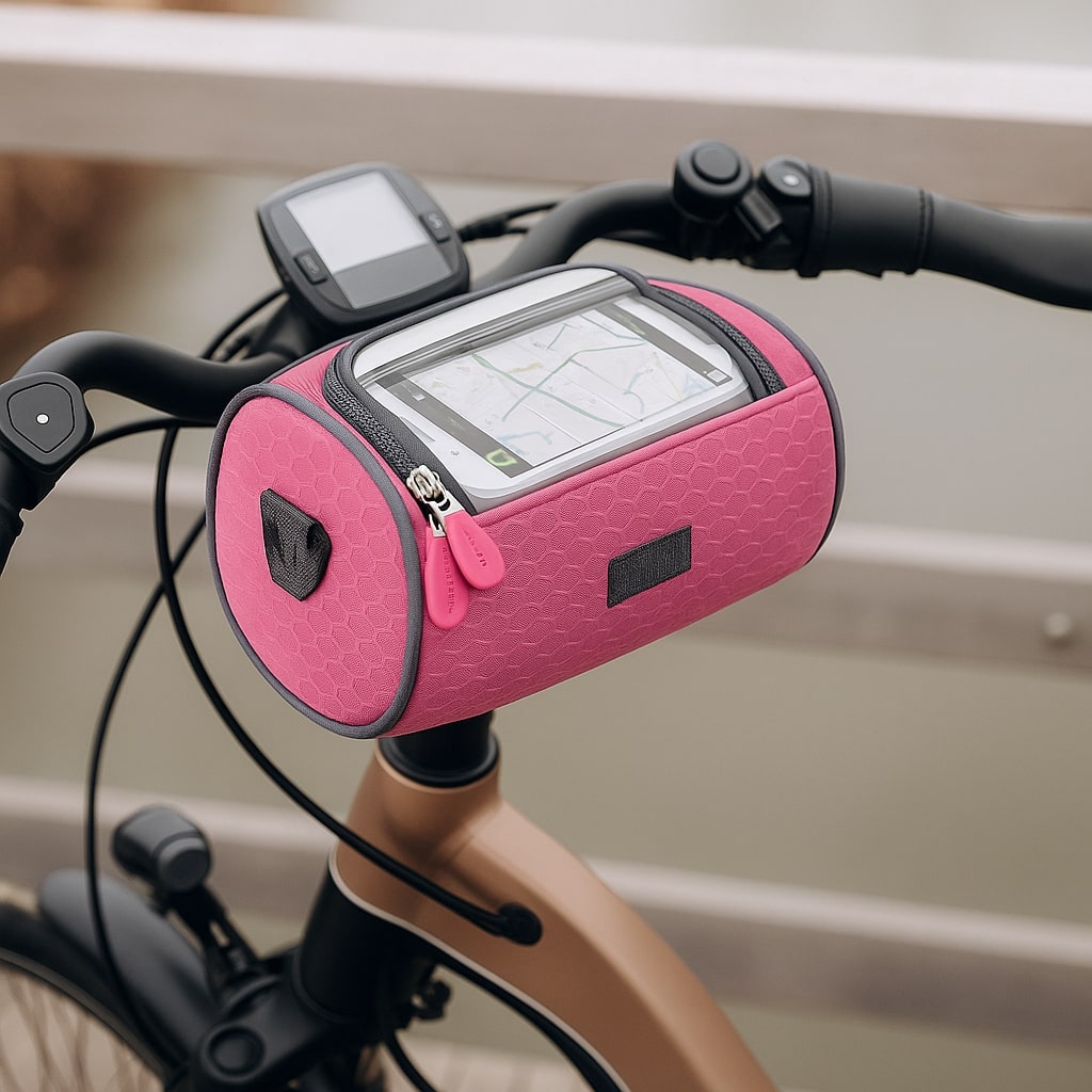 Bike Handlebar Bag Touchscreen Window Splash-Proof