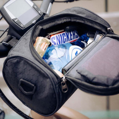 Bike Handlebar Bag Touchscreen Window Splash-Proof