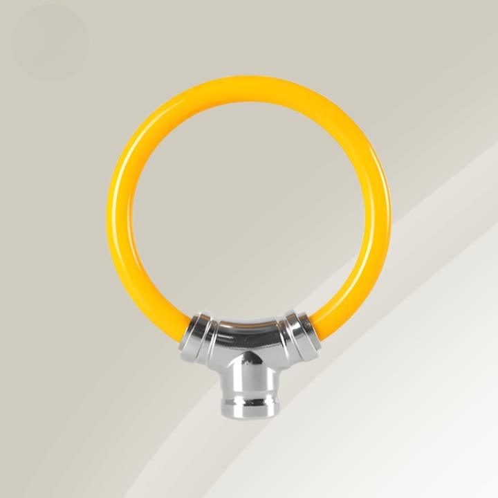 Bike Lock Steel Cable & Key Lock Compact
