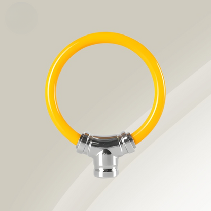 Bike Lock Steel Cable & Key Lock Compact