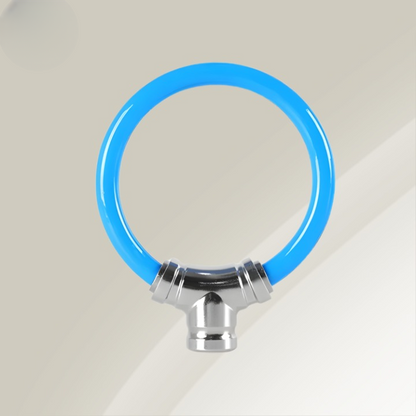 Bike Lock Steel Cable & Key Lock Compact