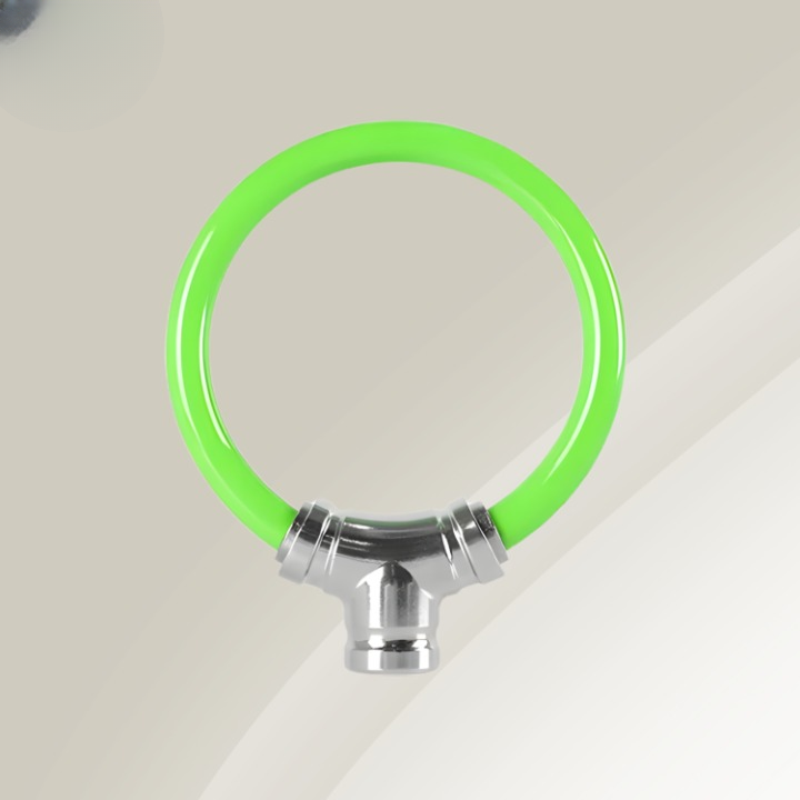Bike Lock Steel Cable & Key Lock Compact