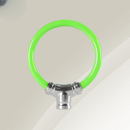 Bike Lock Steel Cable & Key Lock Compact