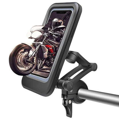 Bike Phone Holder Waterproof 15W Wireless Charging