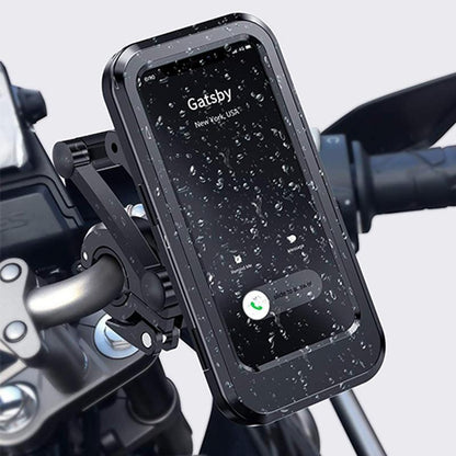 Bike Phone Holder Waterproof 15W Wireless Charging
