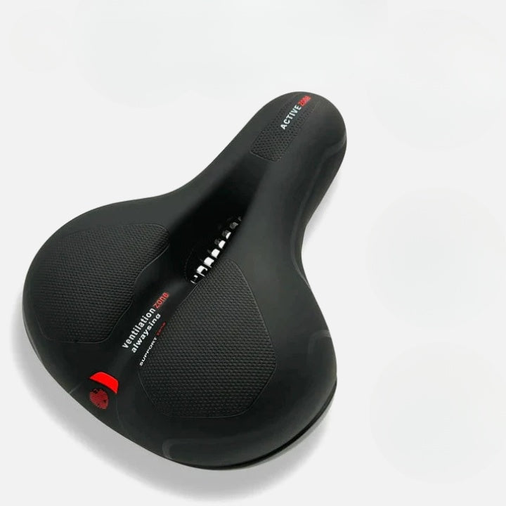 Bike Saddle Ergonomic Soft Padding & Reflective Strips