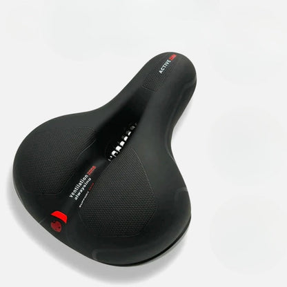 Bike Saddle Ergonomic Soft Padding & Reflective Strips