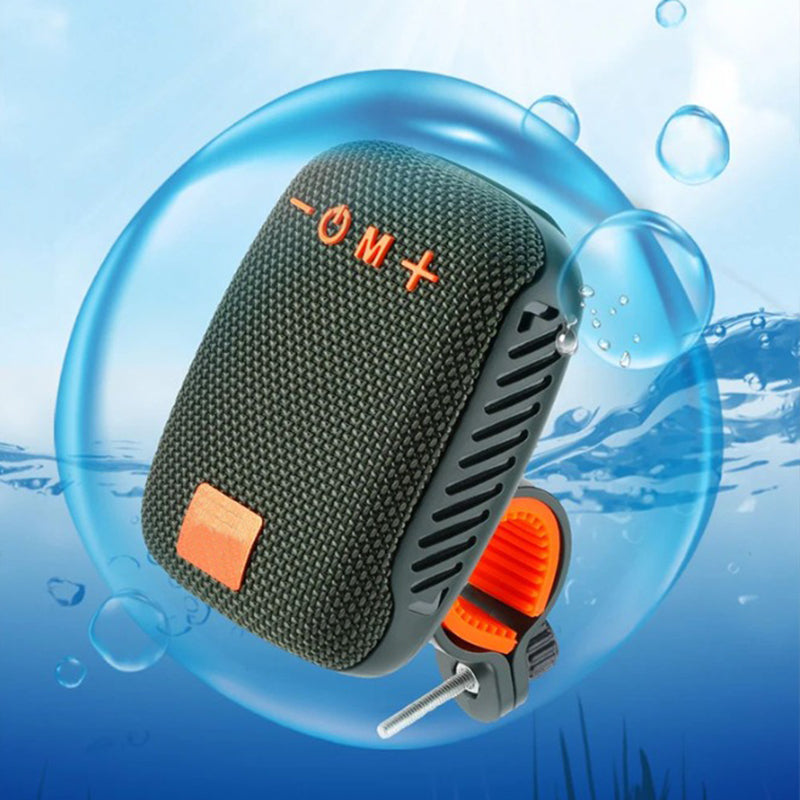 Bike Speaker Bluetooth Wireless Handlebar Mount Water-Resistant
