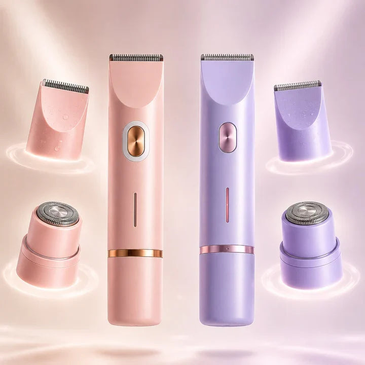Bikini Trimmer Cordless Waterproof Stainless Steel Blades