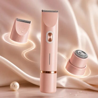 Bikini Trimmer Cordless Waterproof Stainless Steel Blades