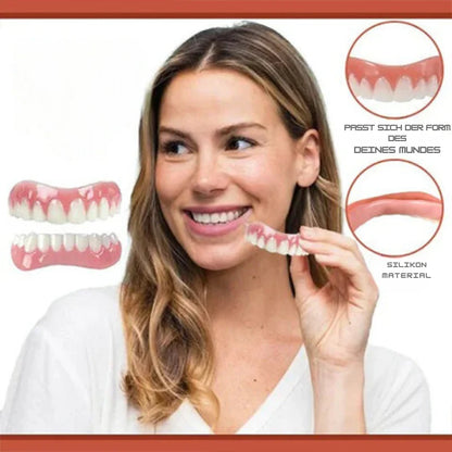 Biocompatible Silicone Denture Kit for a Comfortable Fit and a Natural Smile