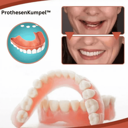 Biocompatible Silicone Denture Kit for a Comfortable Fit and a Natural Smile