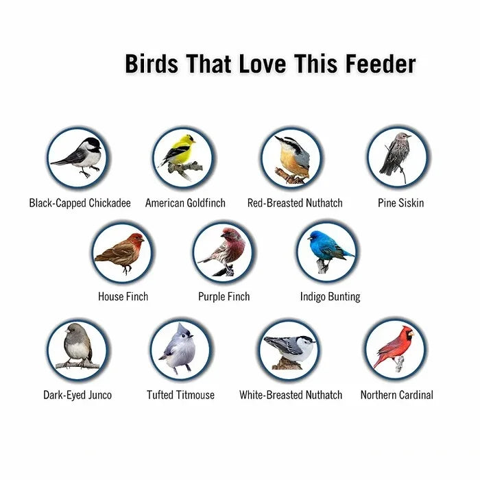 Bird Feeder Weight-Activated Spinning Perch 5 Pound Capacity