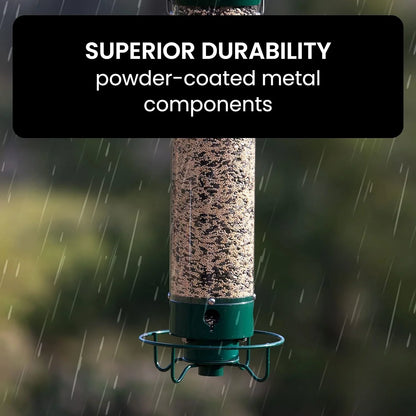 Bird Feeder Weight-Activated Spinning Perch 5 Pound Capacity