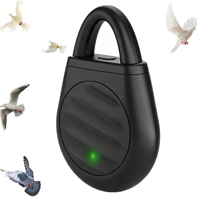 Bird Repeller Ultrasonic Rechargeable USB-C Three Modes