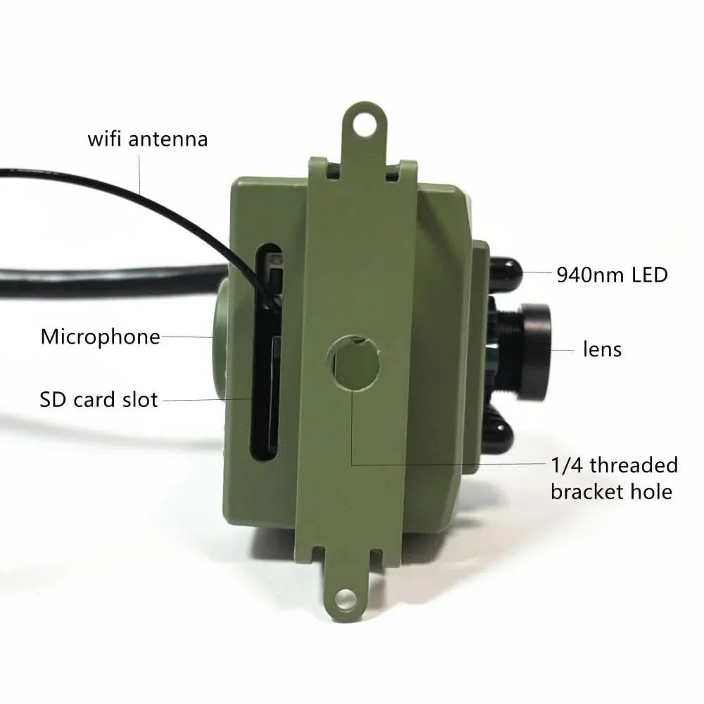Birdwatching Camera 1080P Wi-Fi Weatherproof Night Vision