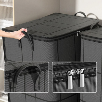 Blanket & Bedding Storage Bag Tear-Resistant Double Zipper