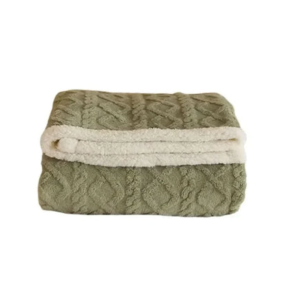 Blanket Reversible Microfiber Flannel & Lambswool