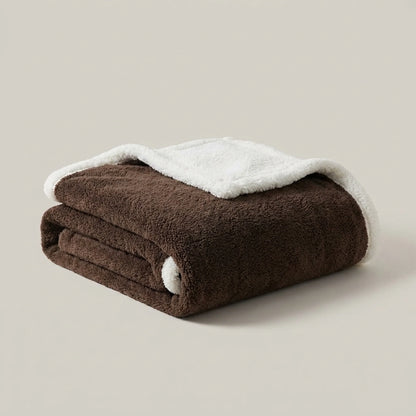 Blanket Reversible Microfiber Flannel & Lambswool