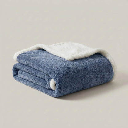 Blanket Reversible Microfiber Flannel & Lambswool