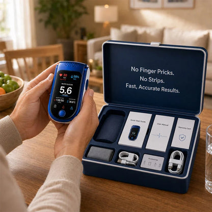 Blood Glucose Monitor Non-Invasive Laser Compact Design
