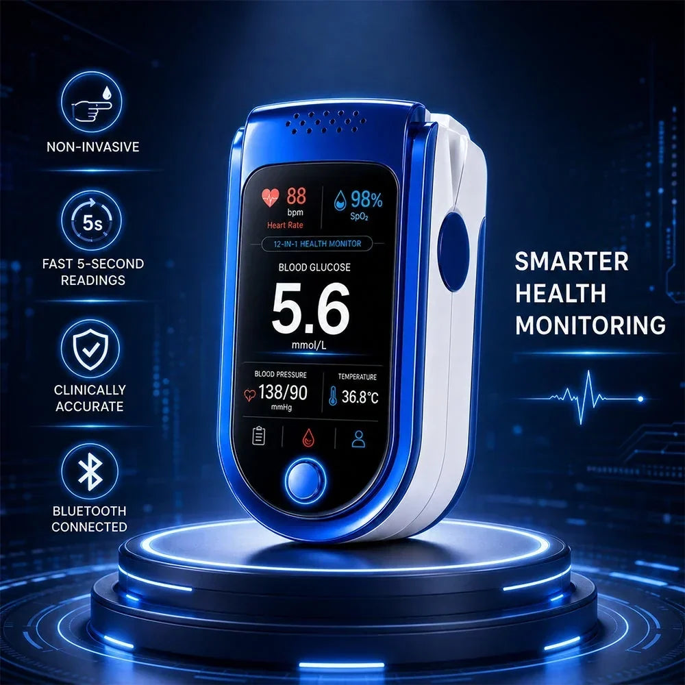 Blood Glucose Monitor Non-Invasive Laser Compact Design