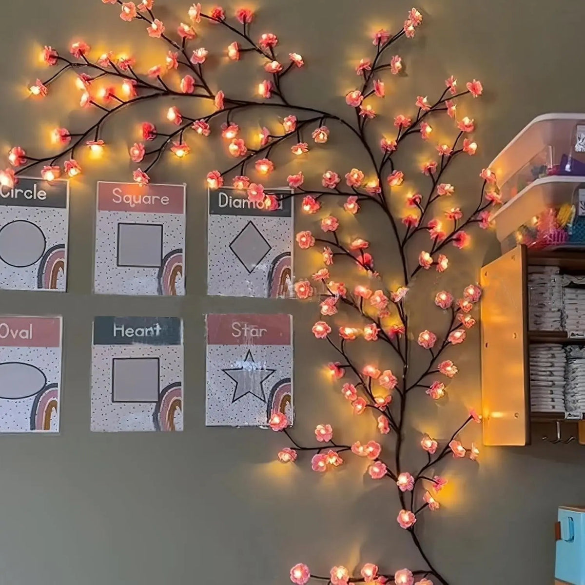 Blossom String Light LED Shapeable Copper USB & Remote